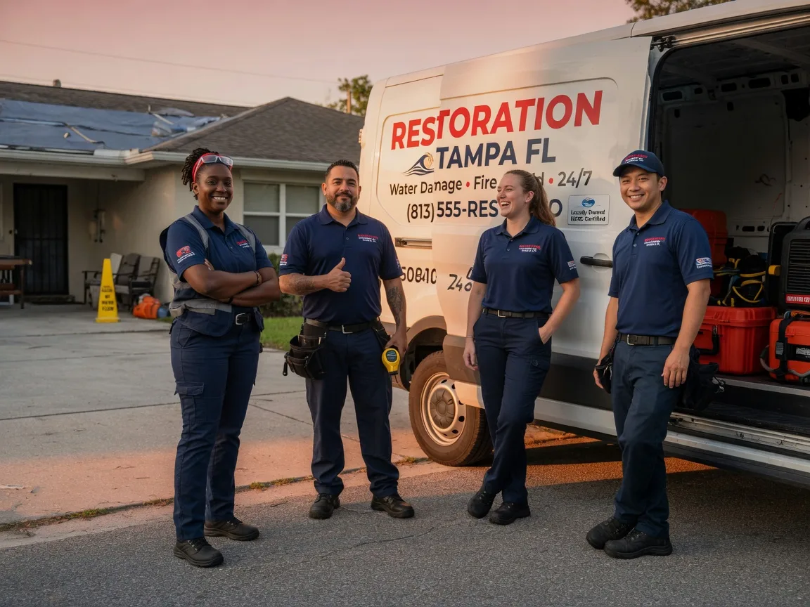 Water Damage Restoration company in Bellefontaine, OH